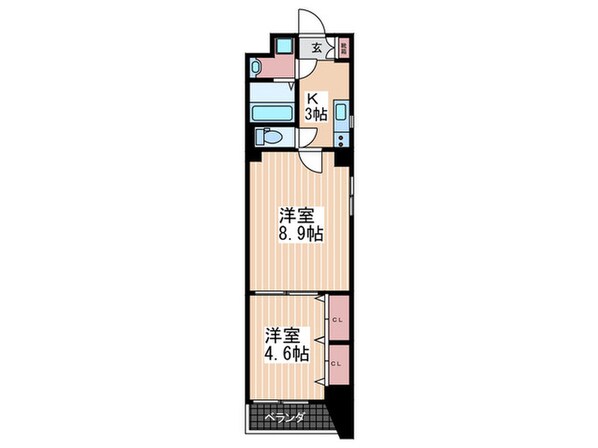 ＬＩＦＥＭＥＮＴ_Ｋ段原の物件間取画像